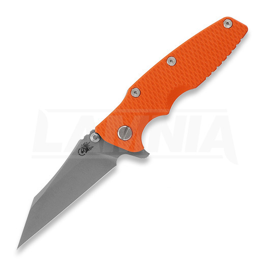 Hinderer Eklipse 3.5" Wharncliffe Tri-Way Battle Bronze Orange G10 folding knife