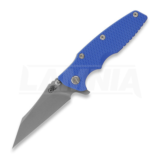 Hinderer Eklipse 3.5" Wharncliffe Tri-Way Working Finish Blue G10 folding knife