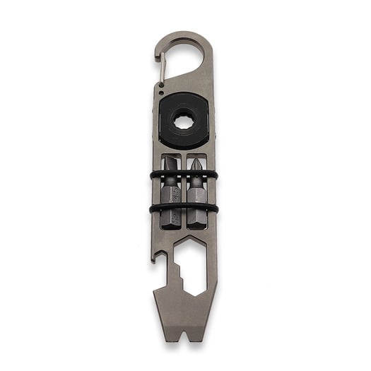 Zyac Knives Titanium Pry Bar with Ratchet Hex Driver multitool