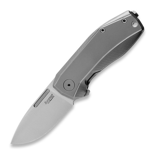 Πτυσσόμενο μαχαίρι Lionsteel Nano, Grey titanium NA01GY