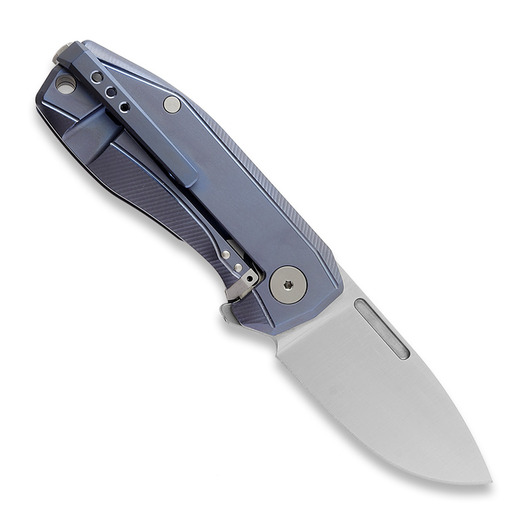 Πτυσσόμενο μαχαίρι Lionsteel Nano, Blue titanium NA01BL