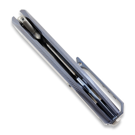 Lionsteel Nano 折叠刀, Blue titanium NA01BL