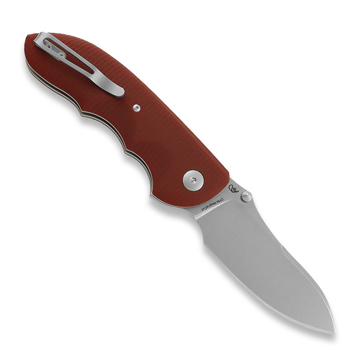 Viper Moon סכין מתקפלת, Stonewashed, Red G10 V6010GR