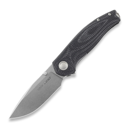 Viper Vale folding knife, Stonewashed, Black SureTouch V6006GG