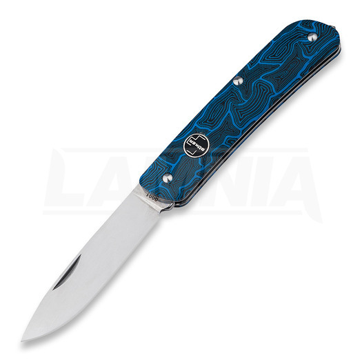 Böker Plus Tech Tool Blue Damast G10 összecsukható kés 01BO557