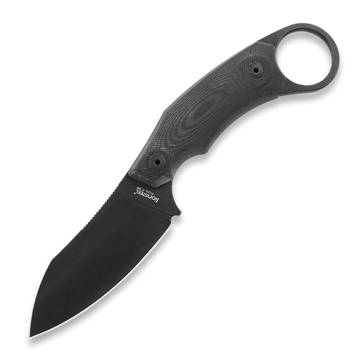 Lionsteel H1 Skinner - Black kniv, Black G10 H1BGBK