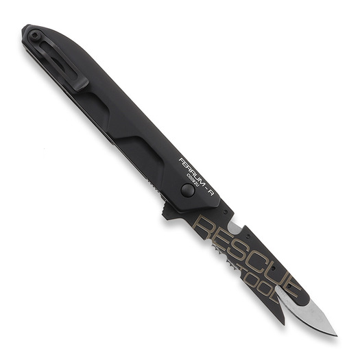 Extrema Ratio Ferrum Rescue Black folding knife