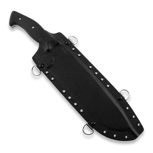 Work Tuff Gear Grizzly-Ghost knife, Black