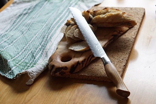 Bread knife Ryda Knives ST650 Chef Knife