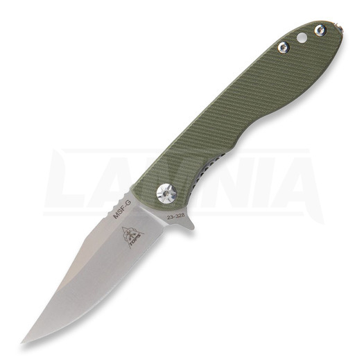 TOPS MSF Linerlock folding knife, green MSFG01
