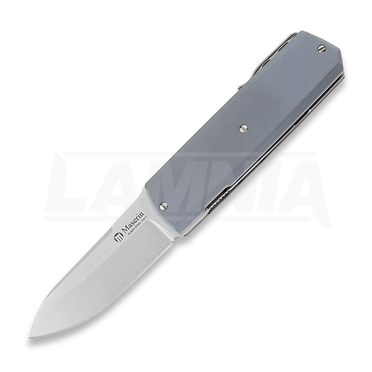 Складной нож Maserin Silver Elmax, Titanium Blue
