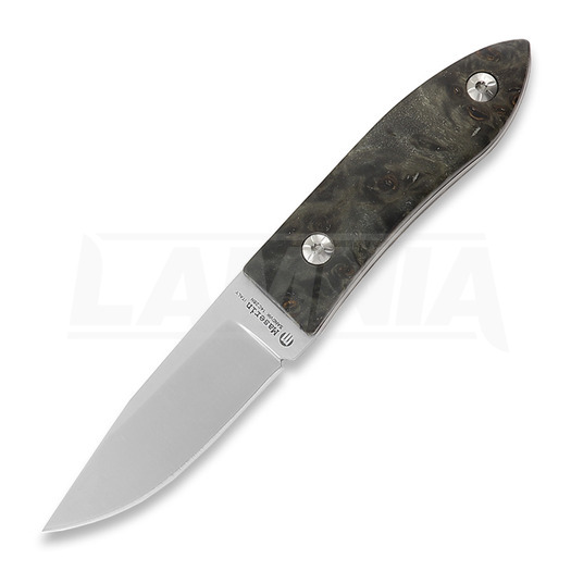 Maserin AM22 knife, Sandvik, Maple, black