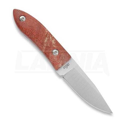 Couteau Maserin AM22, Sandvik, Maple, rouge
