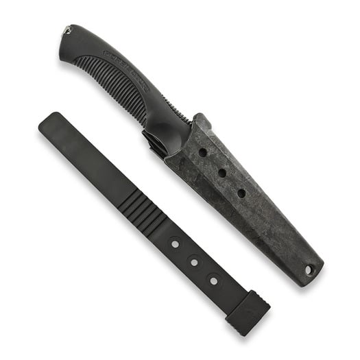 Rokka Korpisoturi N690 Ulticlip knife, black