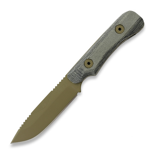 Coltello UltiClip Hawk Creek Armory Lil' Savage with UltiLink, Tan