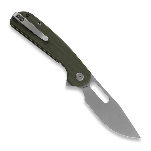 Πτυσσόμενο μαχαίρι Liong Mah Designs Trinity, Green G10