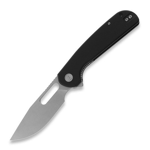 Couteau pliant Liong Mah Designs Trinity, Black G10