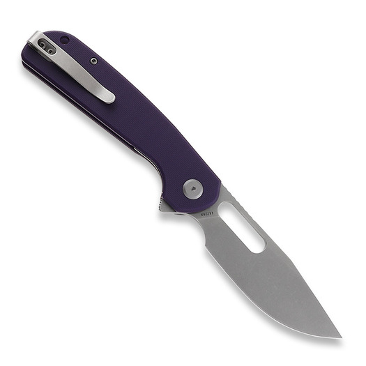 Liong Mah Designs Trinity összecsukható kés, Purple G10