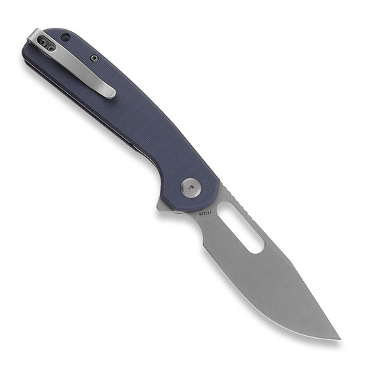 Сгъваем нож Liong Mah Designs Trinity, Grey G10