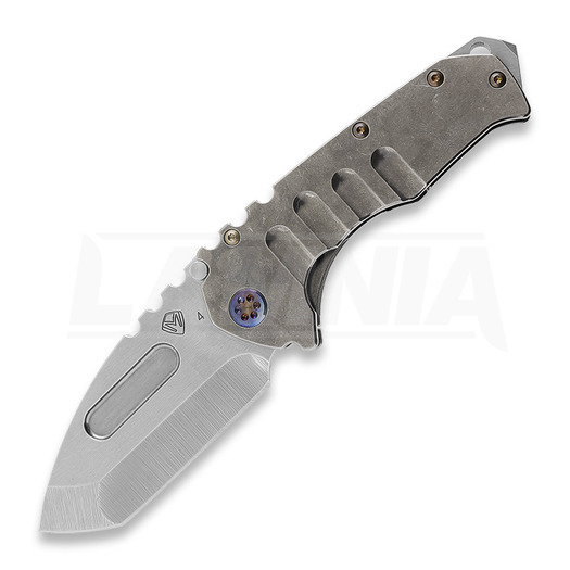 Medford Prae T S45VN folding knife, Tumbled Tanto Blade