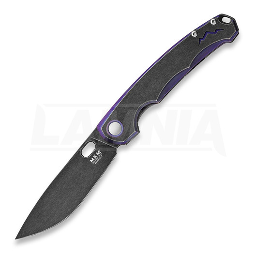 MKM Knives Eclipse sulankstomas peilis, violetinė MKEL-PRBKD