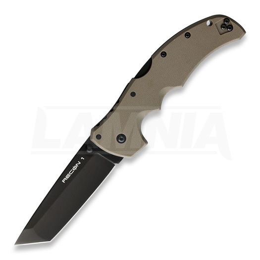Складной нож Cold Steel Recon 1 Lockback Tanto DE CS-27BTDEBK