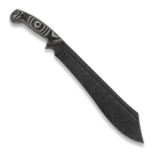 Нож Work Tuff Gear Warhammer, Blackwashed/Cobra Camo G10