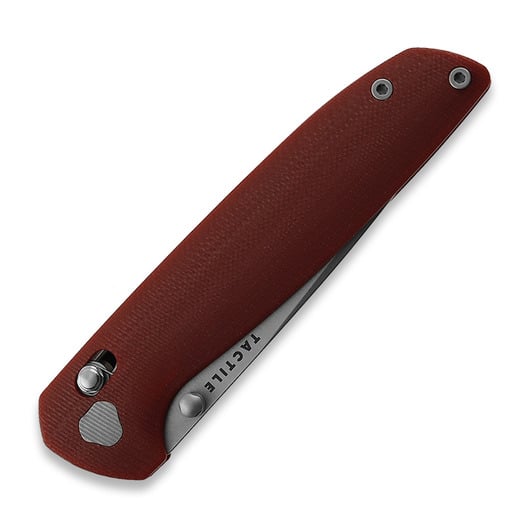 Skladací nôž Tactile Knife Maverick G-10, červená