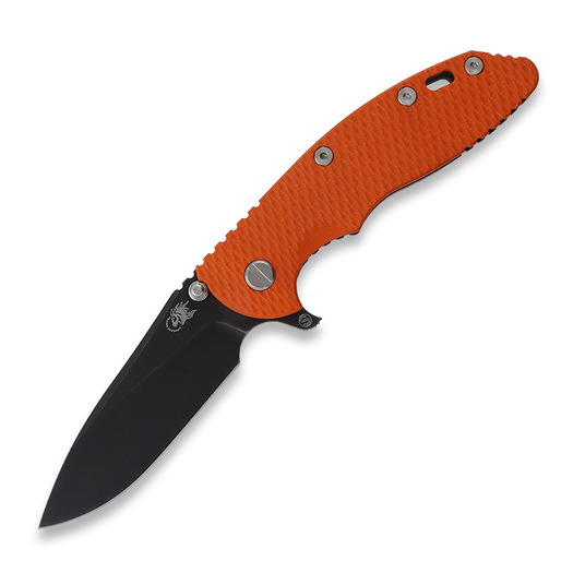 Zavírací nůž Hinderer 3.5 XM-18 Magnacut Skinny Slicer Tri-Way Battle Black Orange G10