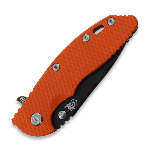 Zavírací nůž Hinderer 3.5 XM-18 Magnacut Skinny Slicer Tri-Way Battle Black Orange G10