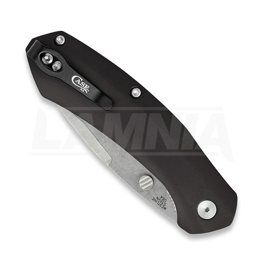 Navalha Case Cutlery Black Anodized Aluminum 36550