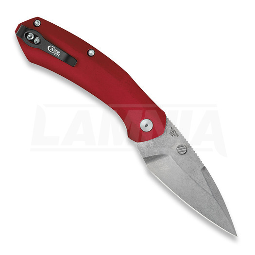 Case Cutlery Red Anodized Aluminum vouwmes 36551