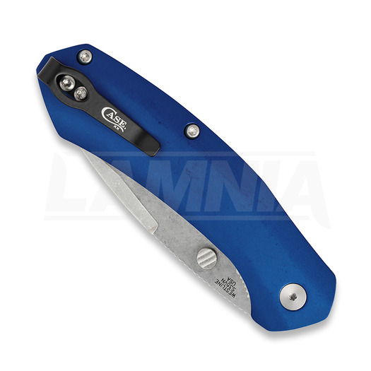 Case Cutlery Blue Anodized Aluminum 折り畳みナイフ 36552