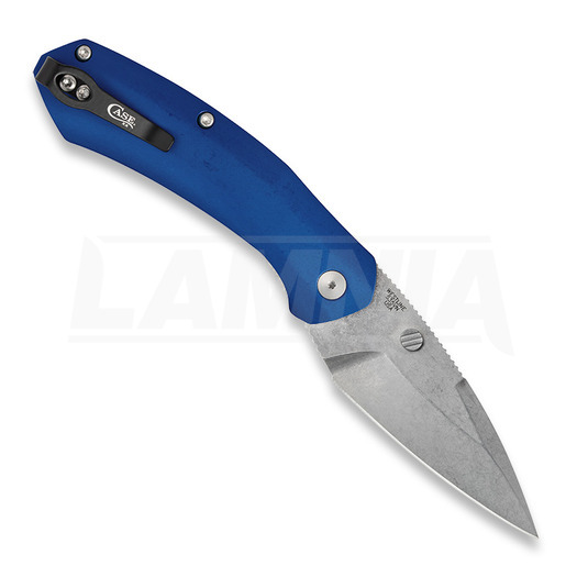 Case Cutlery Blue Anodized Aluminum סכין מתקפלת 36552