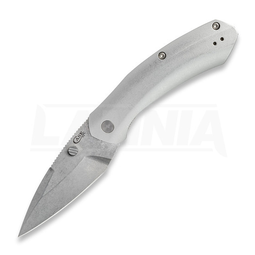 Case Cutlery Silver Anodized Aluminum vouwmes 36553