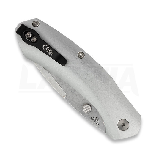 Case Cutlery Silver Anodized Aluminum fällkniv 36553