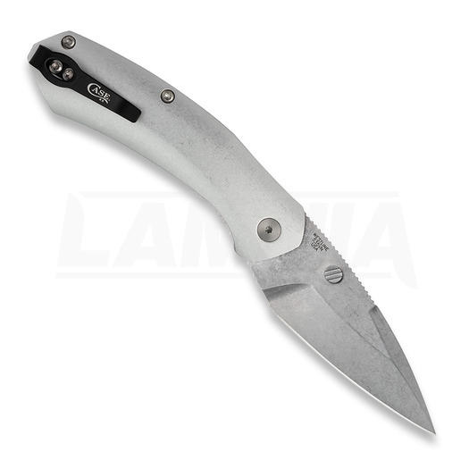 Case Cutlery Silver Anodized Aluminum סכין מתקפלת 36553