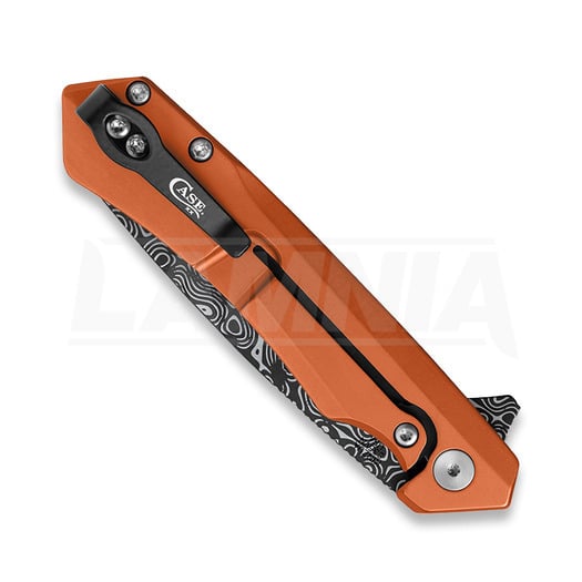 Briceag Case Cutlery Kinzua Orange Anodized Aluminum 64644