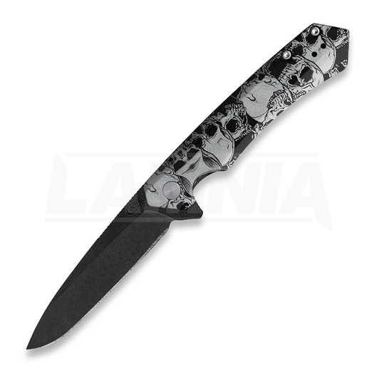 Case Cutlery Kinzua Black Anodized Aluminum 折り畳みナイフ 64645