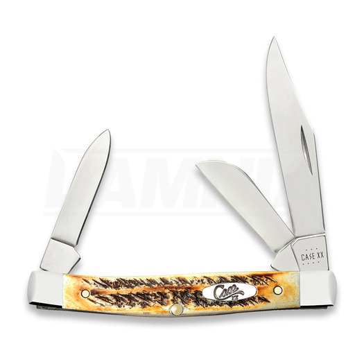 Case Cutlery 6.5 BoneStag Medium Stockman pocket knife 65335