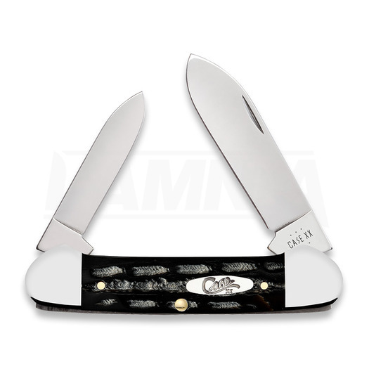 Case Cutlery Buffalo Horn Jig Canoe pocket knife 65029