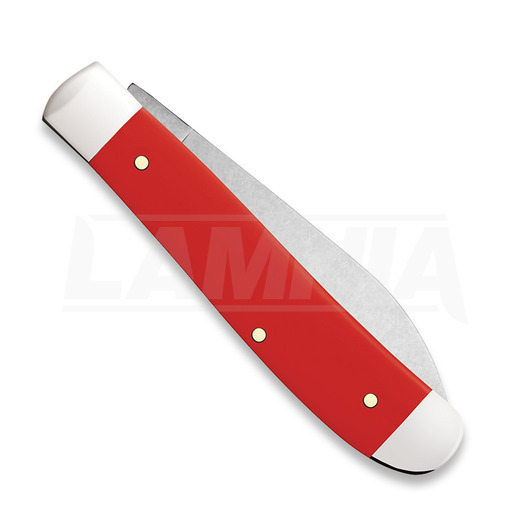 Перочинный нож Case Cutlery American Workman Red Synthetic Smooth Mini Trapper 73927
