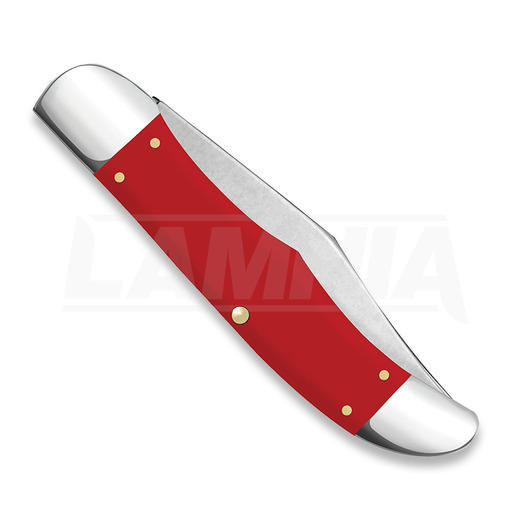 Case Cutlery American Workman Red Synthetic Smooth Folding Hunter pocket knife 73928