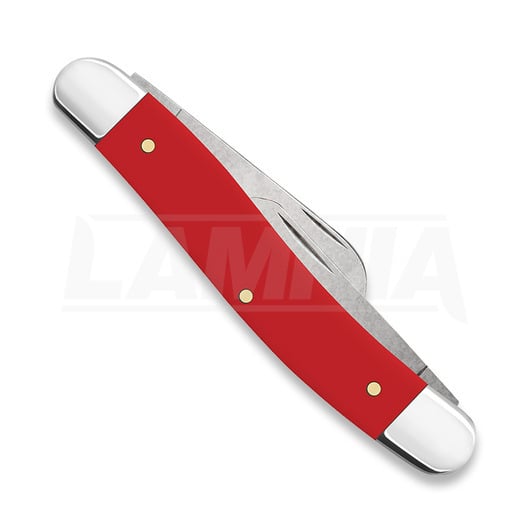 Case Cutlery American Workman Red Synthetic Smooth Medium Stockman pocket knife 73931