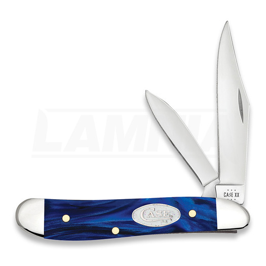 Перочинный нож Case Cutlery SparXX Blue Pearl Kirinite Smooth Peanut 23446
