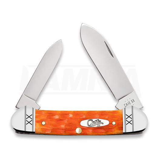 Pocket knife Case Cutlery Cayenne Bone Crandall Jig Canoe 35818