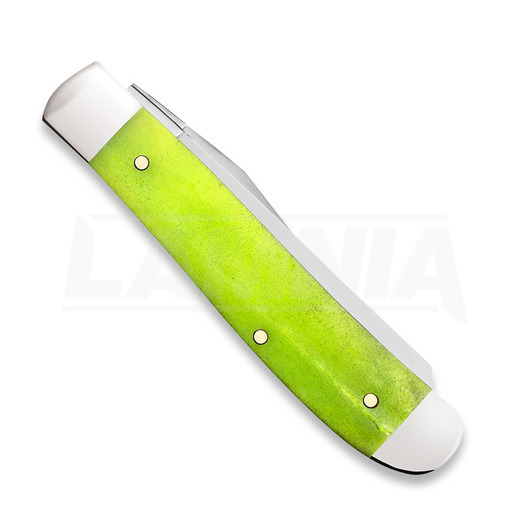 Case Cutlery Green Apple Bone Smooth Mini Trapper linkkuveitsi 53034