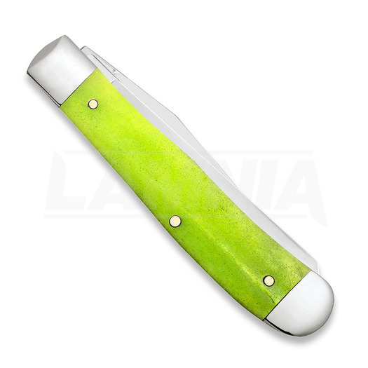 Перочинный нож Case Cutlery Green Apple Bone Smooth Trapper 53030