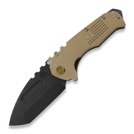 Zavírací nůž Medford Scout M/P, D2 PVD Tanto Blade, Coyote G10
