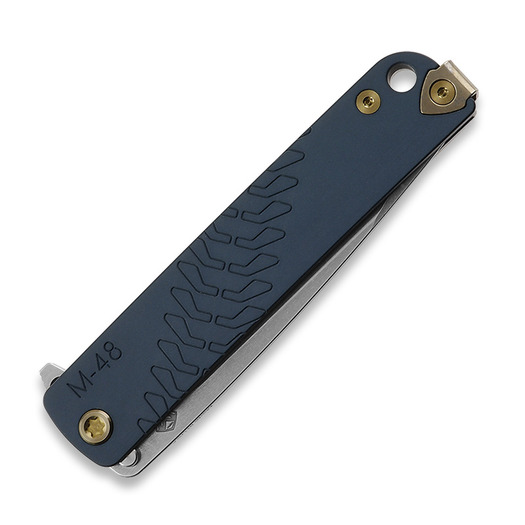 Couteau pliant Medford M-48, S45VN Tumbled Blade, Blue
